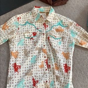 Wrangler rodeo shirt